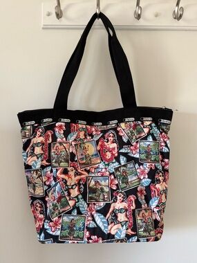 LeSportsac x Eddy Y Hawaii Exclusive Tote Bag Hula Print